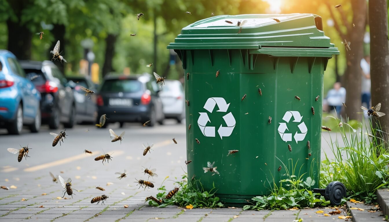 découvrez des méthodes efficaces pour éliminer et prévenir les asticots dans votre poubelle extérieure, assurant propreté et hygiène chez vous.