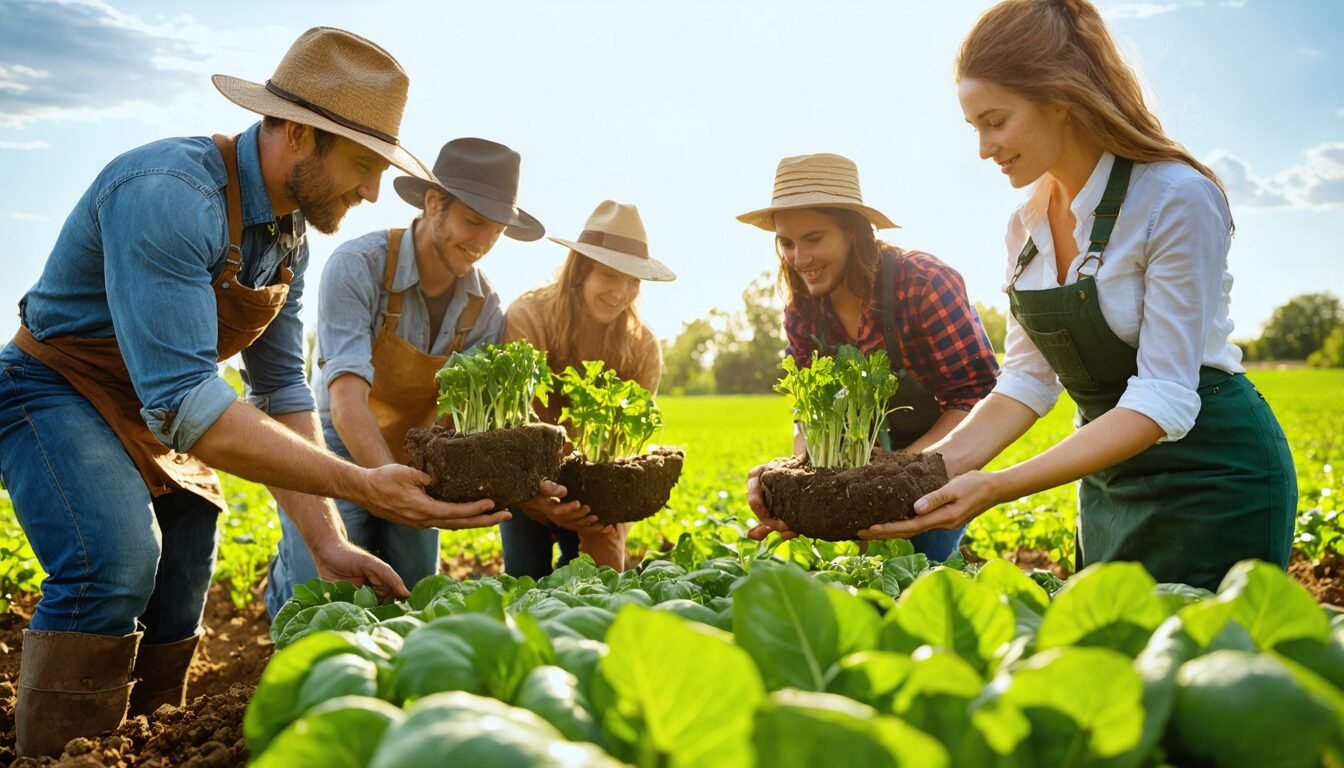 découvrez agriconvivial, une approche innovante pour une agriculture partagée, responsable et durable, favorisant la collaboration entre agriculteurs et consommateurs.