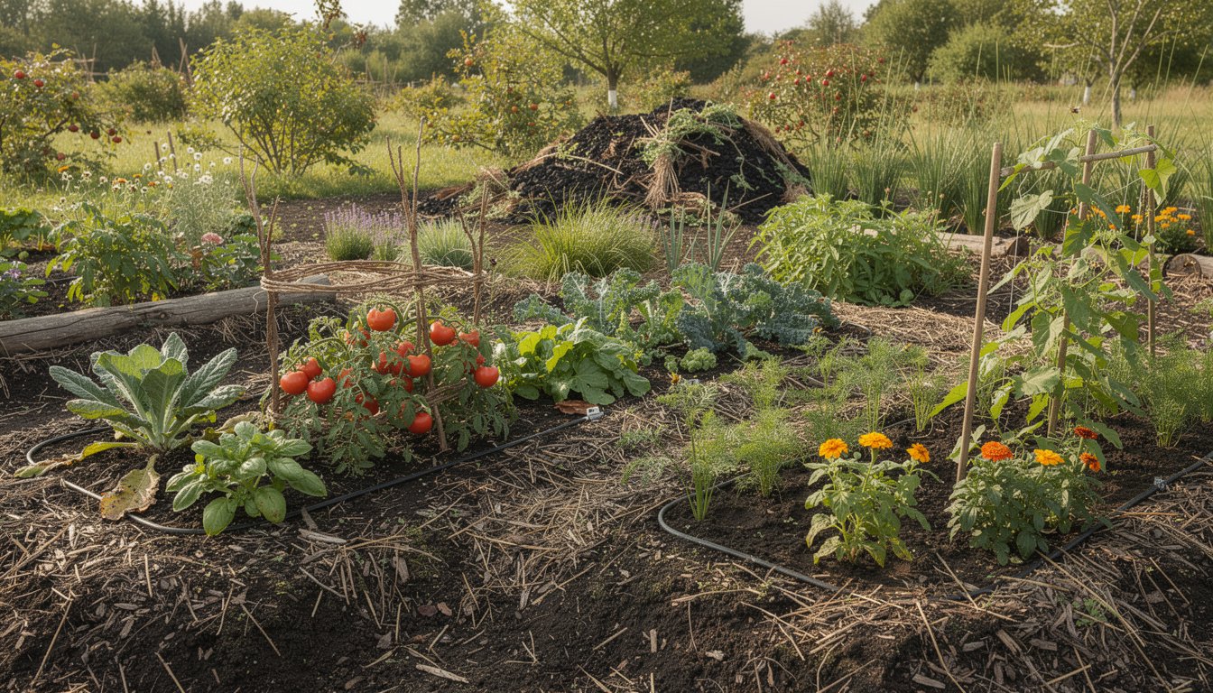 apprenez les fondamentaux pour créer et entretenir un potager en permaculture, favorisant un jardinage écologique, durable et productif.