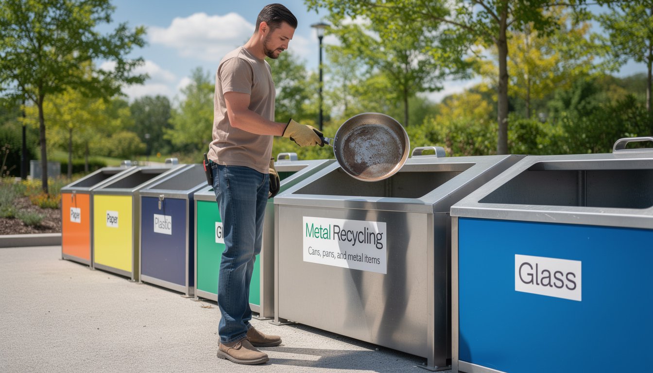 découvrez où jeter une poêle usagée et apprenez les meilleures méthodes pour la recycler efficacement afin de préserver l'environnement.