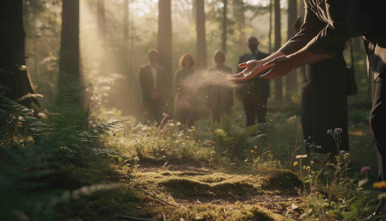 découvrez les règles légales et les bonnes pratiques pour disperser les cendres d'un défunt dans la nature de manière respectueuse et conforme à la loi.