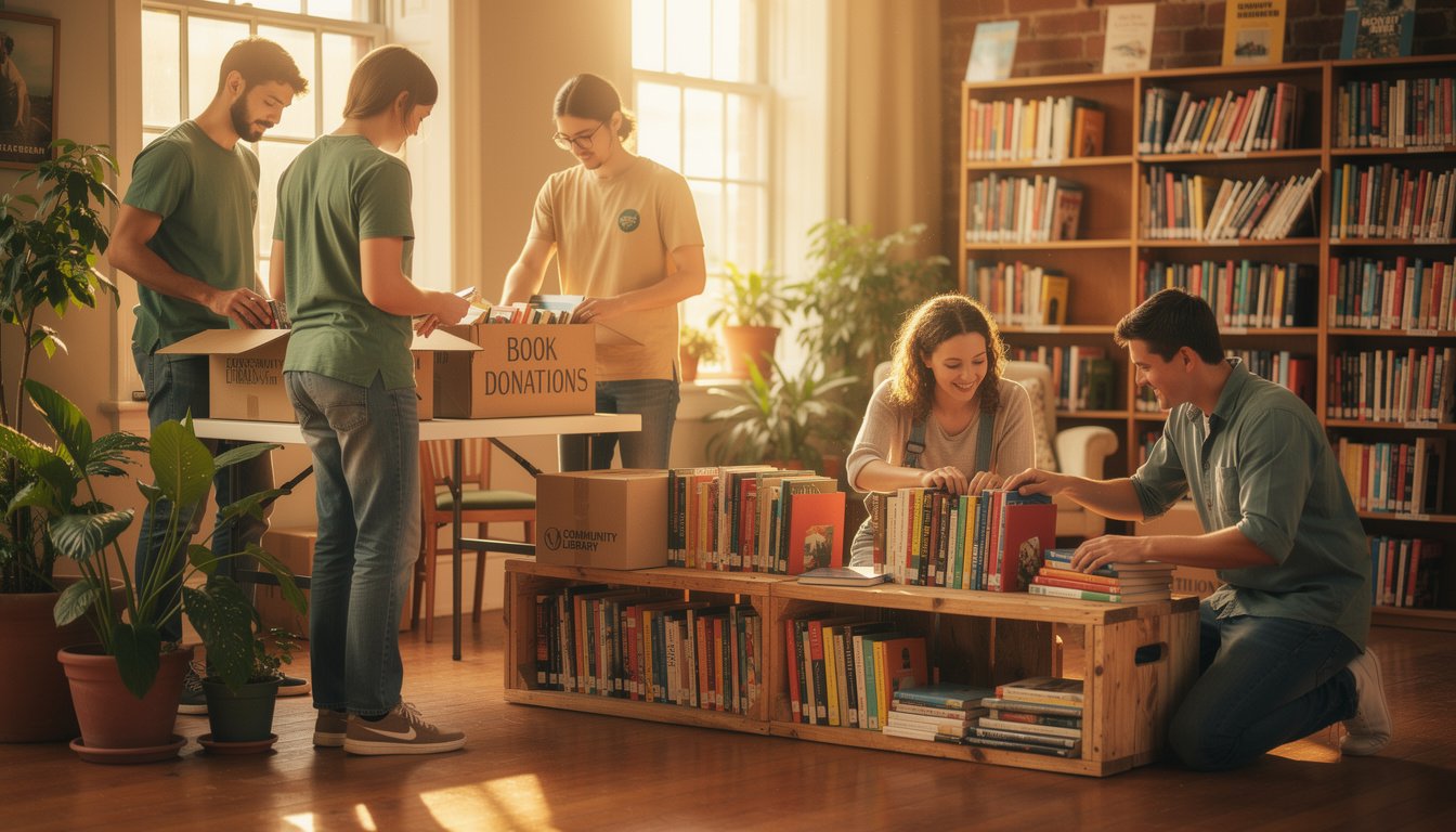 découvrez des idées simples et pratiques pour donner une seconde vie à vos livres dont vous ne voulez plus, et évitez le gaspillage inutile.