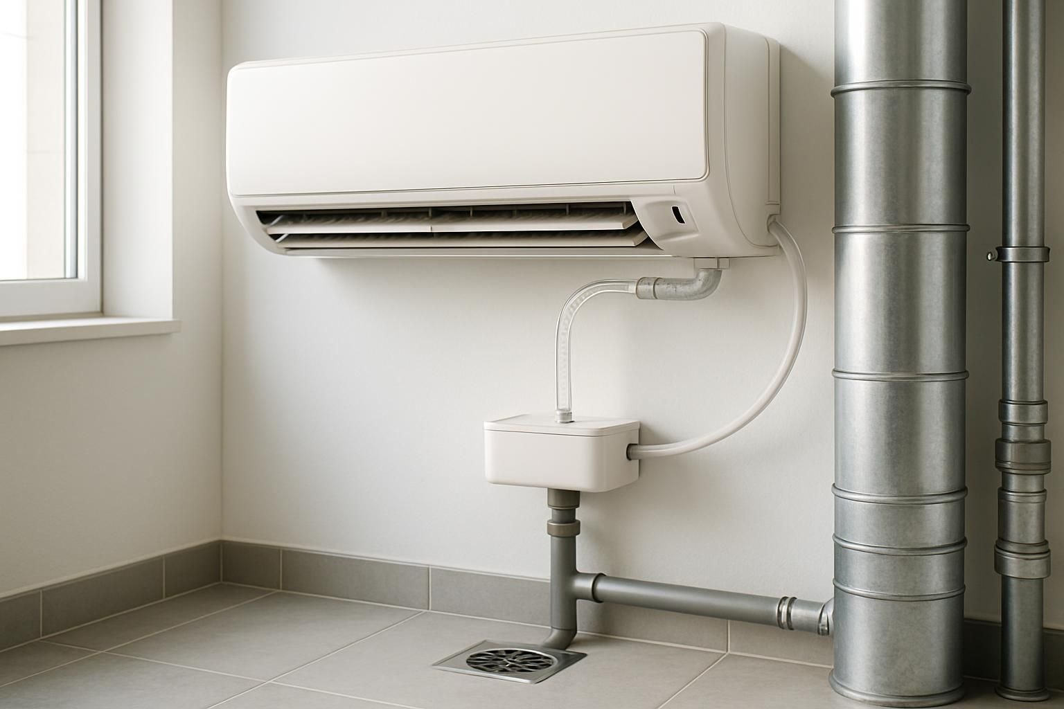 découvrez comment garantir une évacuation efficace du condensat de climatisation pour éviter les fuites et améliorer la performance de votre système.