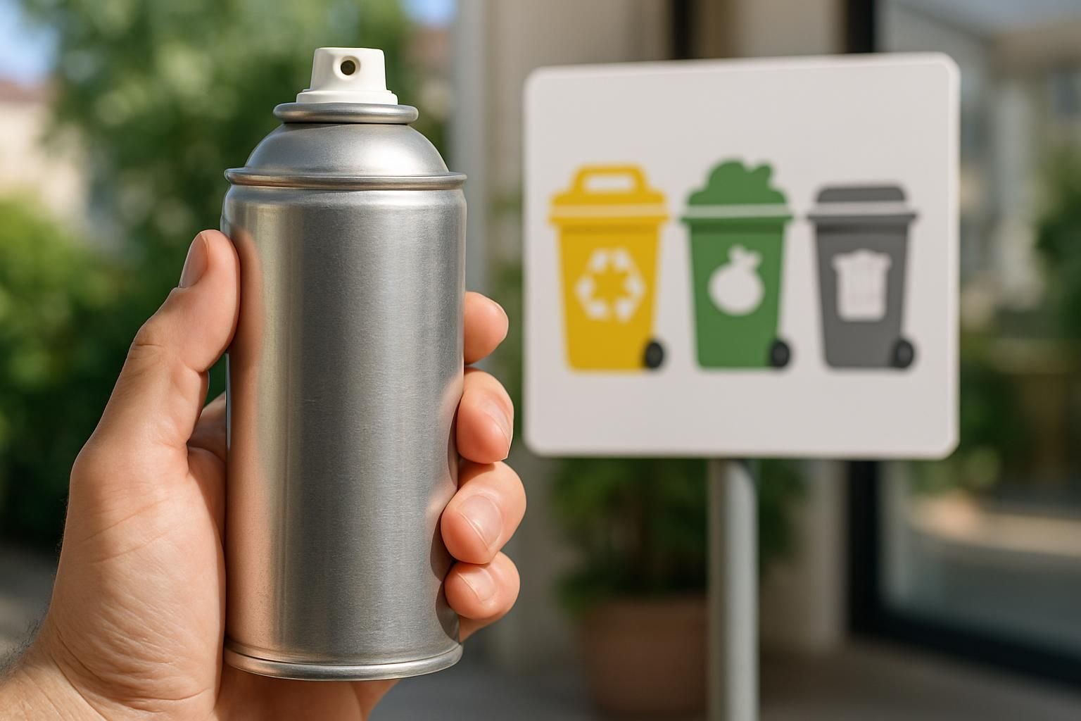 découvrez comment jeter un aérosol de manière écologique avec notre guide pratique pour un tri responsable et respectueux de l'environnement.