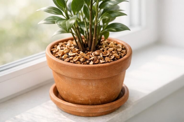 découvrez comment utiliser les coquilles de noix comme engrais naturel et paillis pour vos plantes en pot, leurs bienfaits et conseils pratiques.