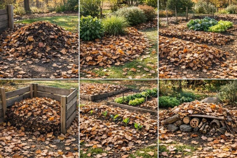 découvrez 6 façons ingénieuses d'utiliser les feuilles mortes pour enrichir et protéger votre jardin tout en recyclant naturellement.