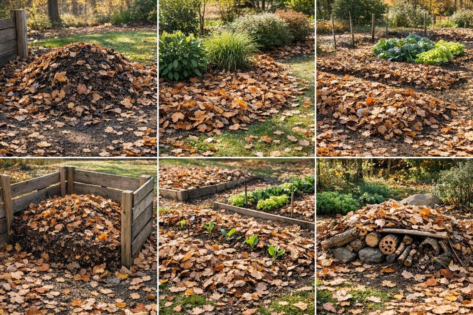 découvrez 6 façons ingénieuses d'utiliser les feuilles mortes pour enrichir et protéger votre jardin tout en recyclant naturellement.
