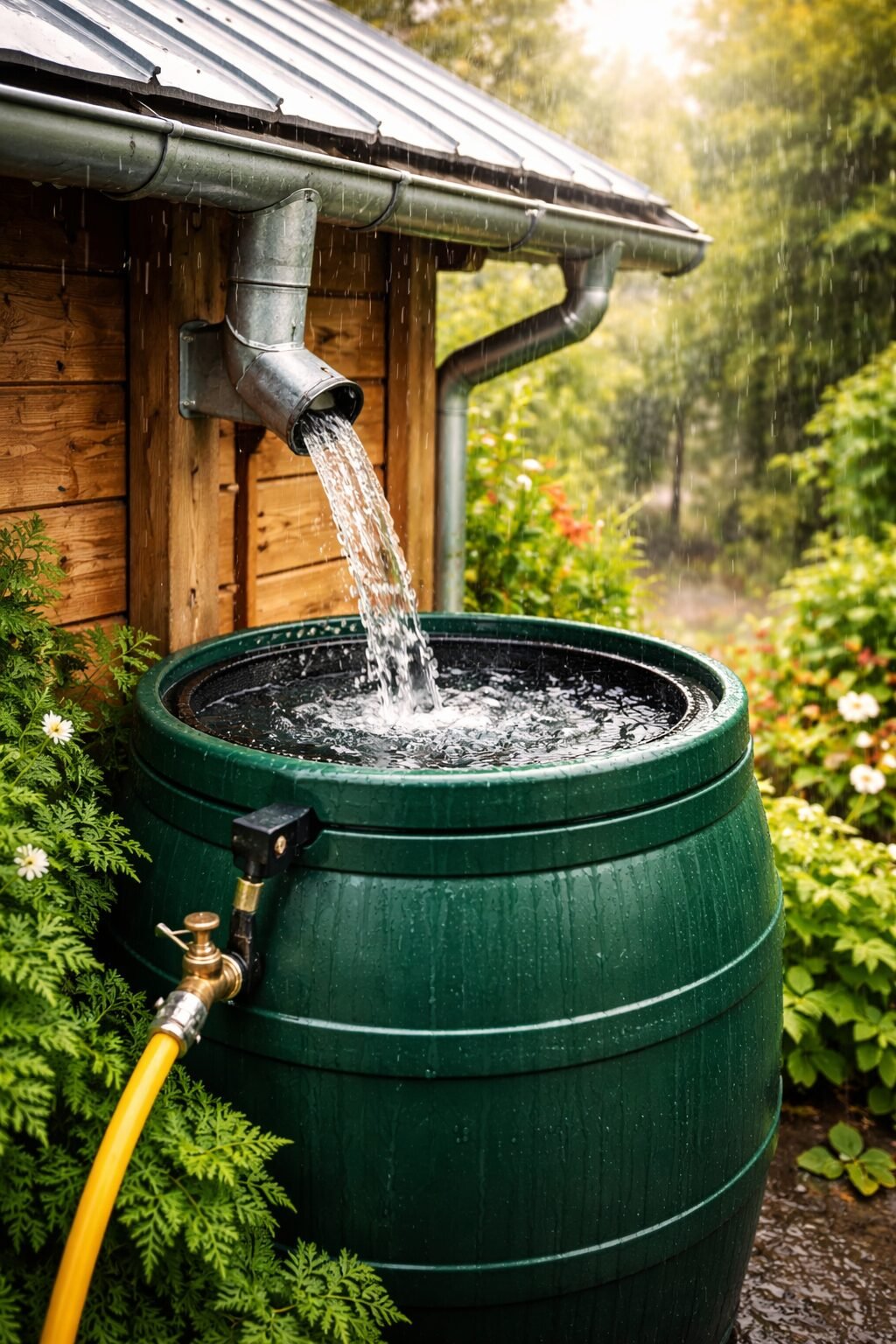 Système de collecte d'eau de pluie