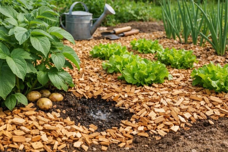 découvrez les avantages du paillage avec des copeaux de bois au jardin et apprenez comment l'utiliser pour protéger vos plantes, améliorer la qualité du sol et réduire l'entretien.