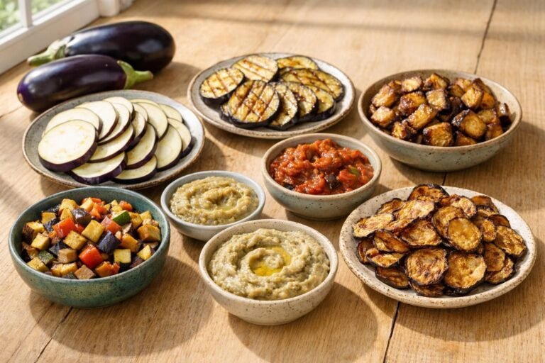 découvrez 7 idées créatives et anti-gaspillage pour cuisiner vos aubergines de façon savoureuse et éviter le gaspillage alimentaire.