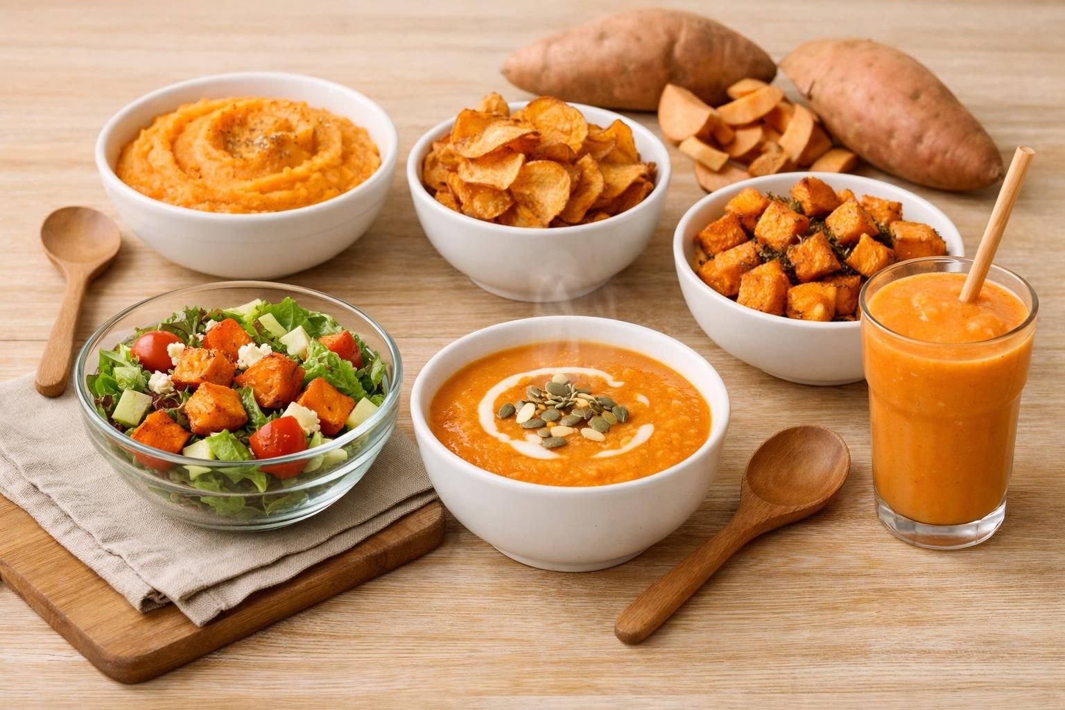 découvrez 6 idées créatives et anti-gaspillage pour cuisiner des patates douces de manière savoureuse et responsable.