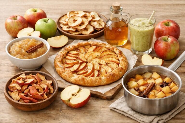découvrez 8 recettes savoureuses et astuces zéro déchet pour cuisiner avec des pommes tout en respectant l'environnement.