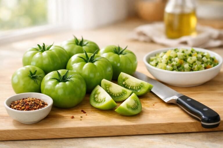 découvrez 6 recettes savoureuses et astuces pratiques pour utiliser vos tomates vertes et éviter le gaspillage en cuisine.